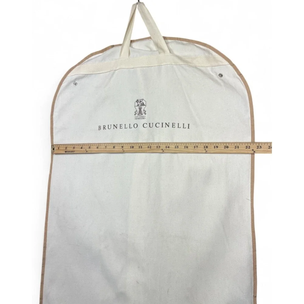 Brunello Cucinelli Garment Bag Ivory 22.5x46